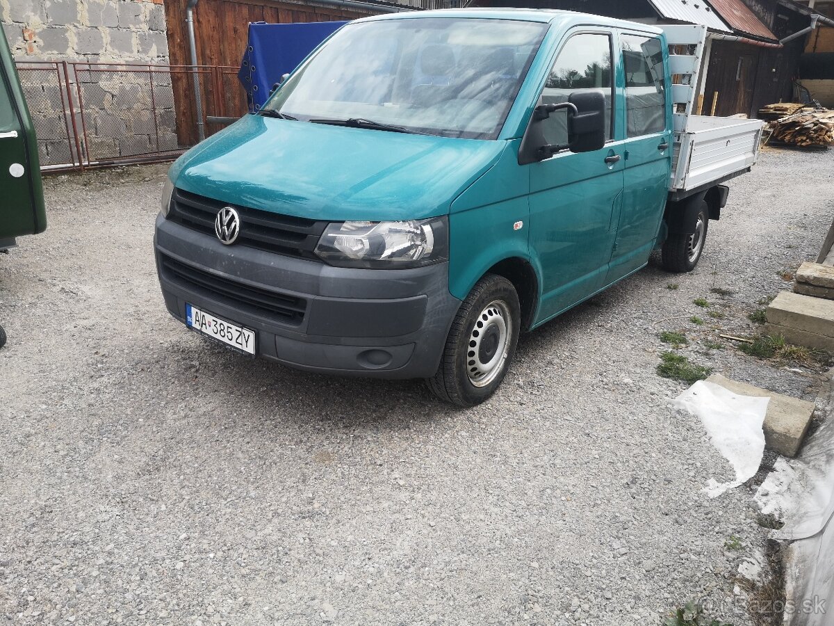Volkswagen transporter t5 valník doka - 3