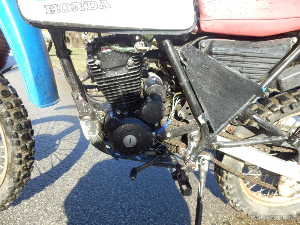 Honda XL125 bez tp špz