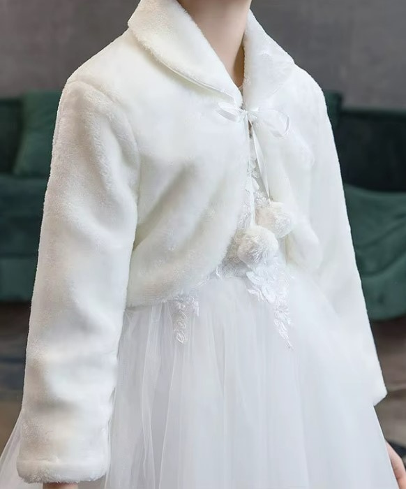 Bolerko kožušinkové / kožúšok / kabátik - 3