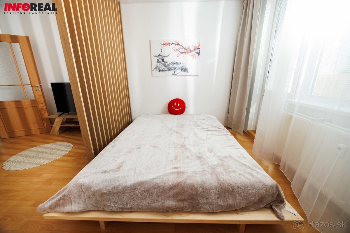 Voľný | 1,5-izb. PRI AUPARKU | ZARIADENÝ | 6m Loggia, JUH - 3