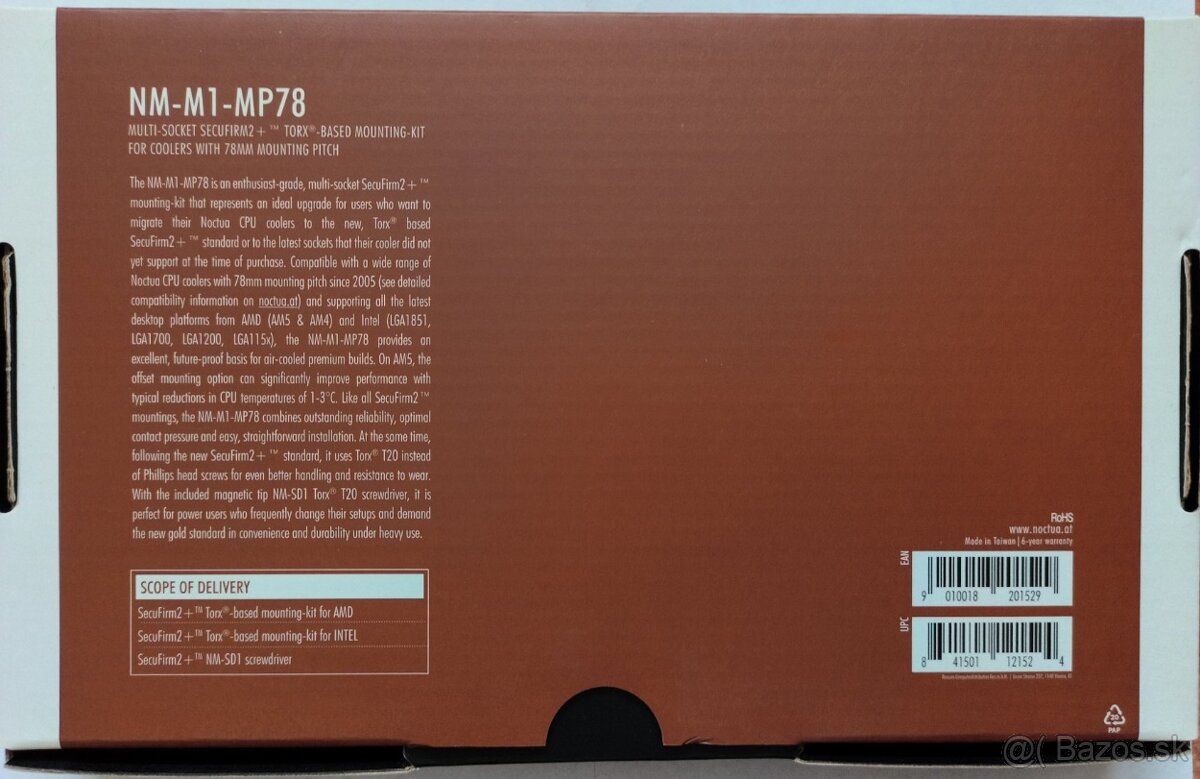 Noctua NM-M1-MP78 - montážna súprava SecuFirm2+ - 3