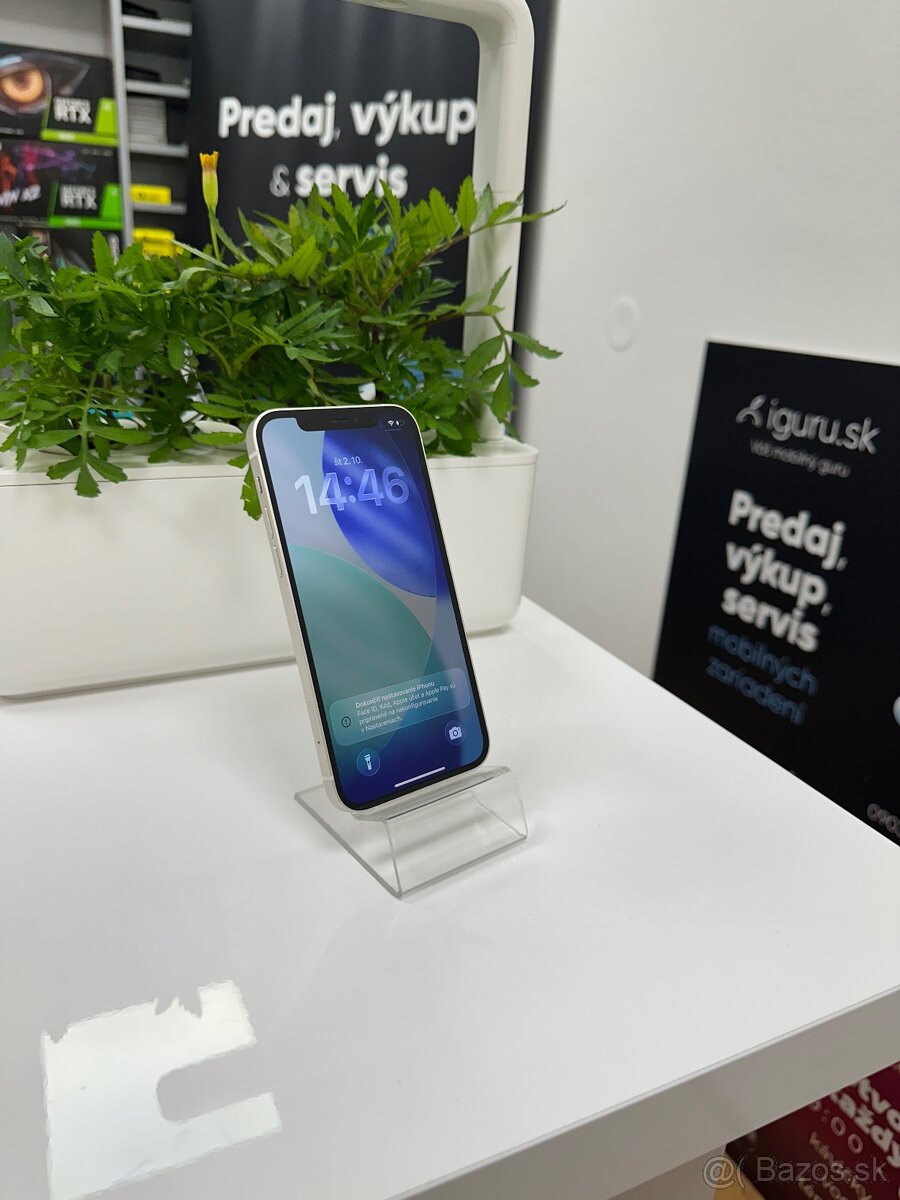 Apple iPhone 12 64GB White Batéria 100 % - 3