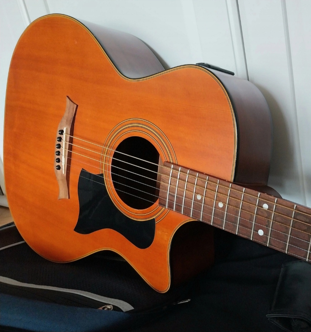 BATON ROUGE BR-24C WESTERN ELECTRO-ACOUSTIC CHERRY vr PÚZDRA - 3