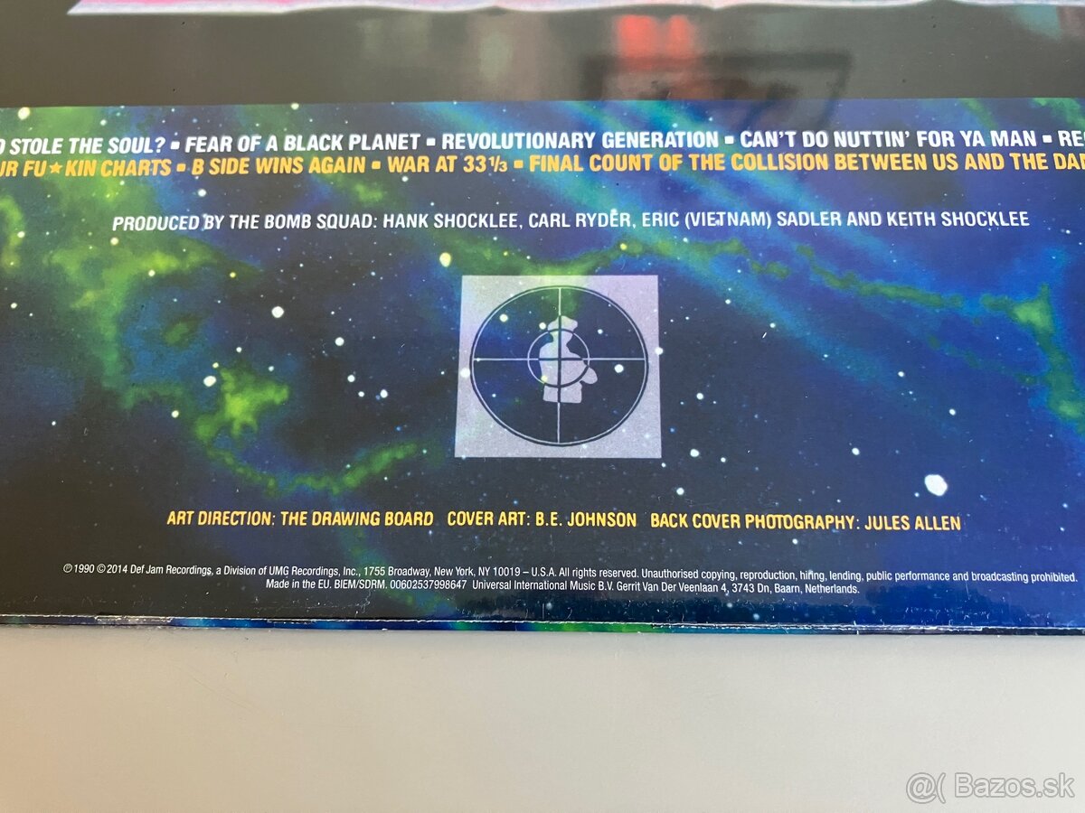 LP Public Enemy - Fear Of A Black Planet - 3