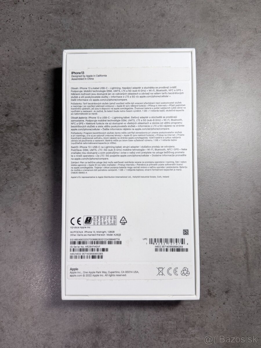 Iphone 13, 128GB, Midnight Blue - 3