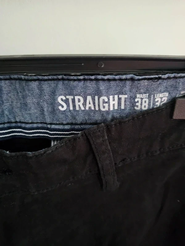 Čierne pánske nohavice - 3