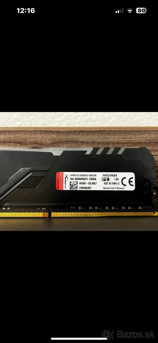 HyperX 8gb DDR4 - 3