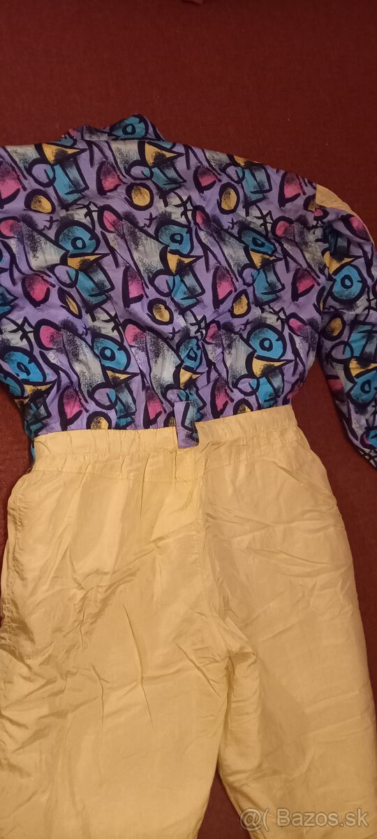 Oteplovačky, kombinéza, overal - RETRO - 3