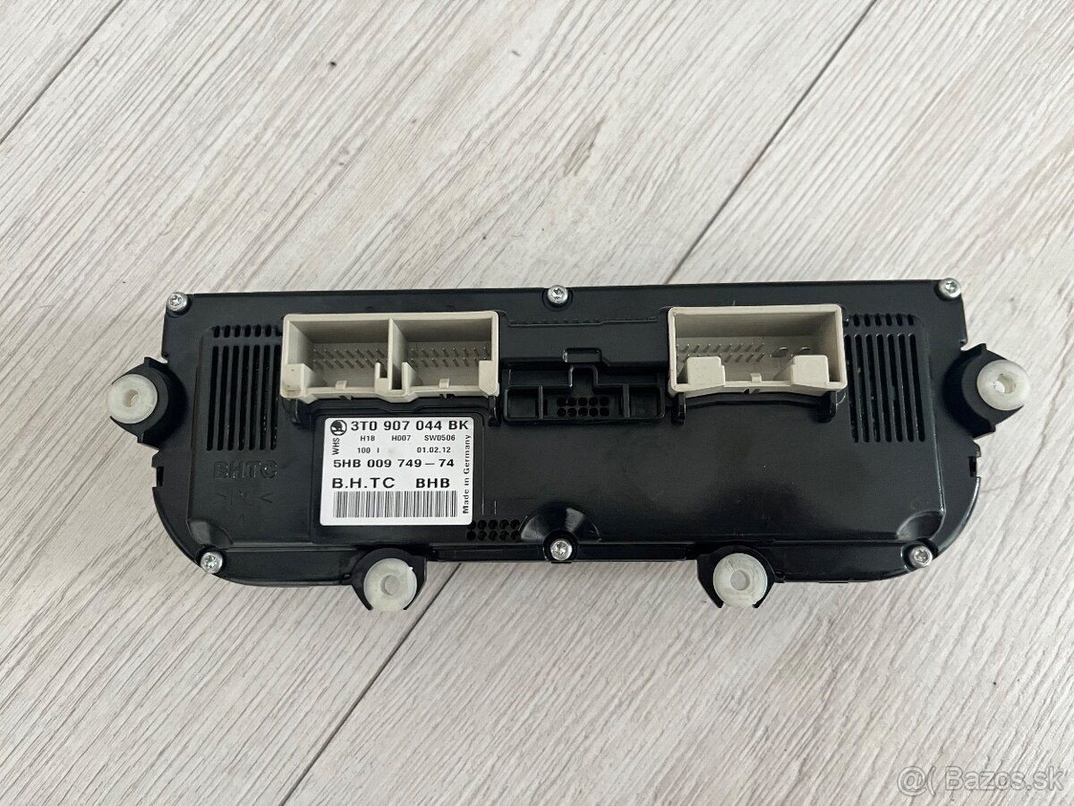 Ovládací Panel Climatronic 3T0907044 BK - 3
