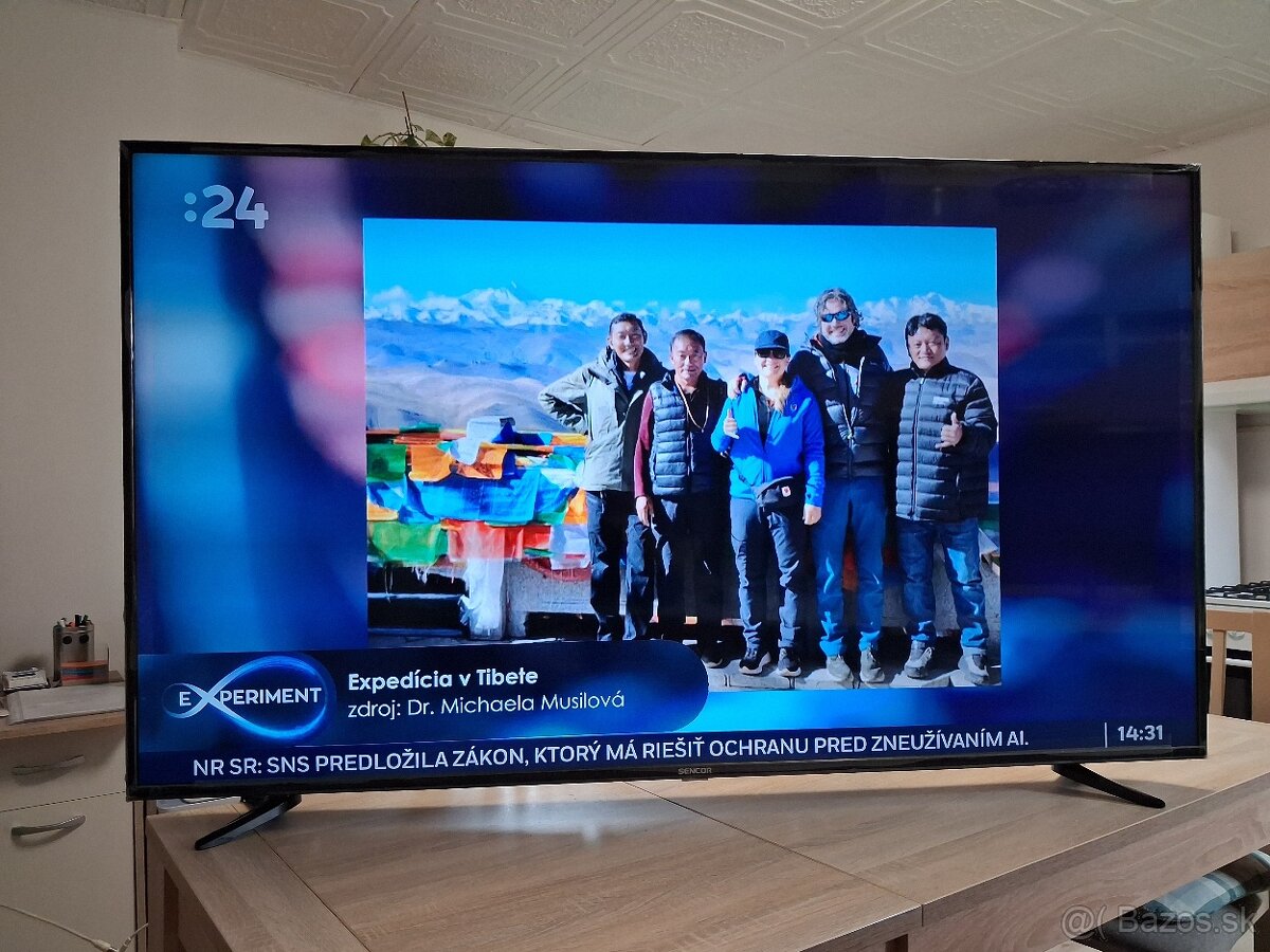 Predám 4K Ultra HD SMART TV SENCOR SLE 65US600TCSB - 3