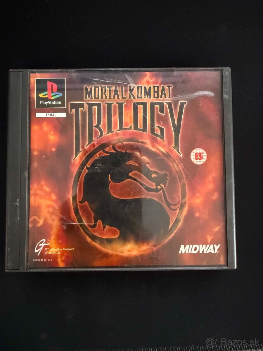 Mortal Kombat Trilogy PS1 / Black Label / Kompletná - 3