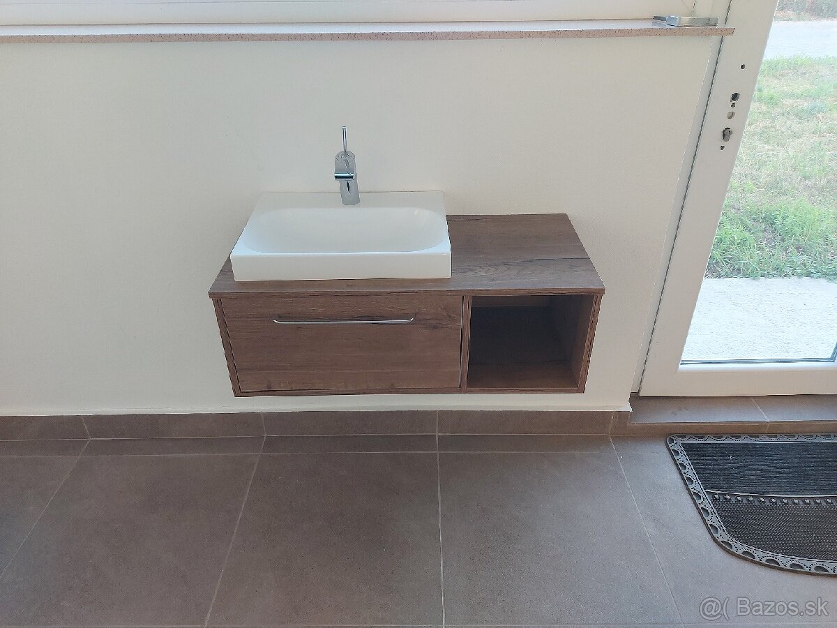 Nepoužitá Podumývadlová skrinka + umývadlo - 3