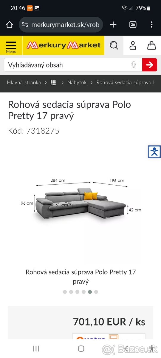 Rozkladacia sedačka - 3