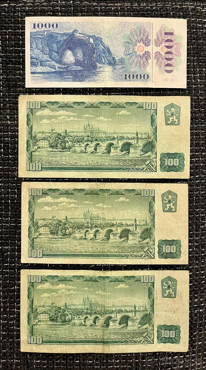 bankovky čsr - 3