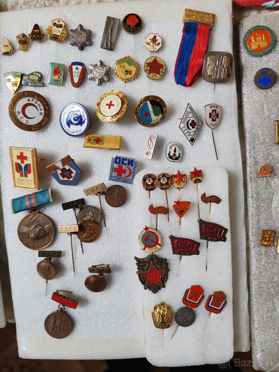 Staré odznaky a vyznamenania rôzne - 3