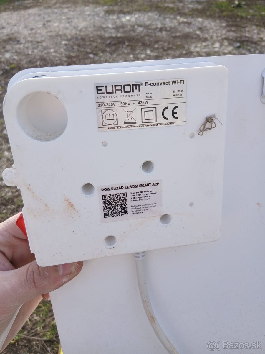 Konvektor – nástenný sklenený konvektor - 3