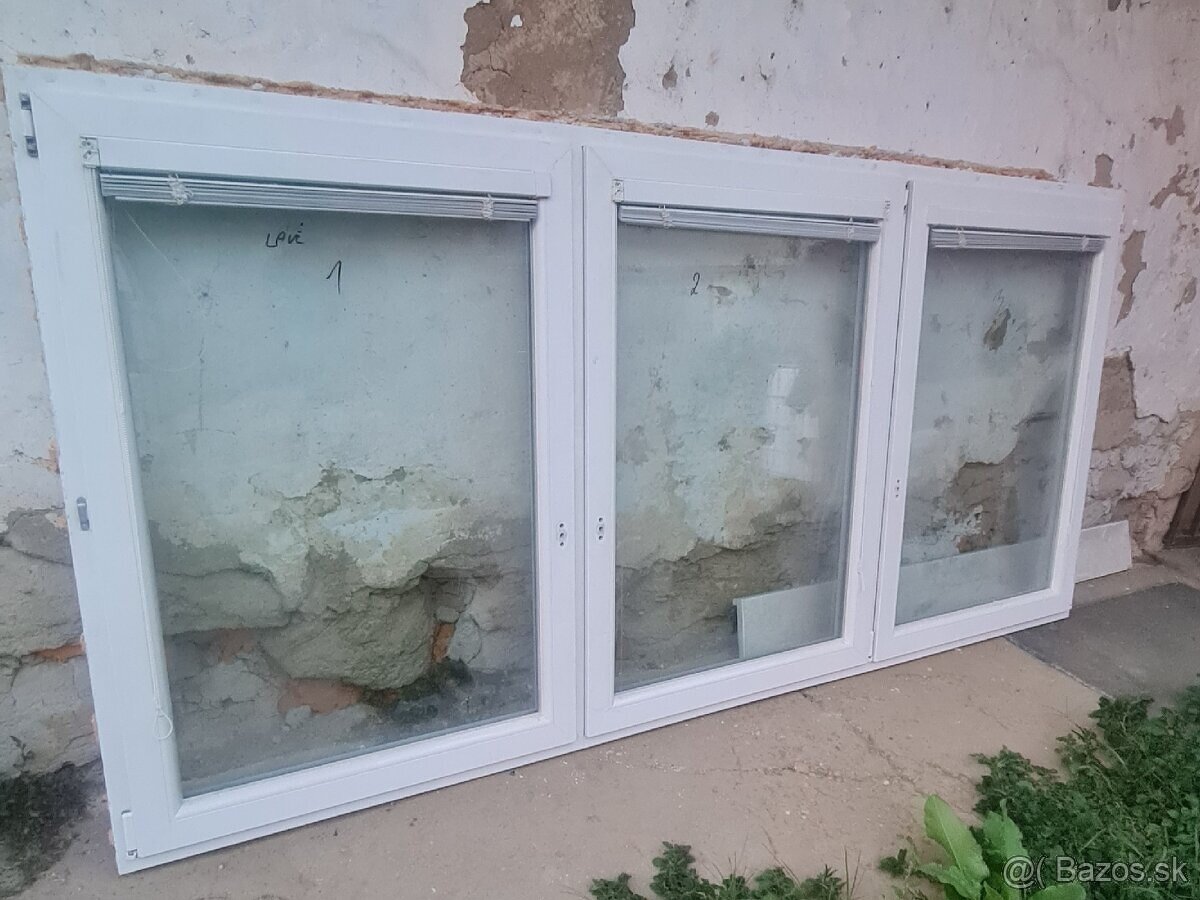 Predám 3oj okno 295x142cm - 3