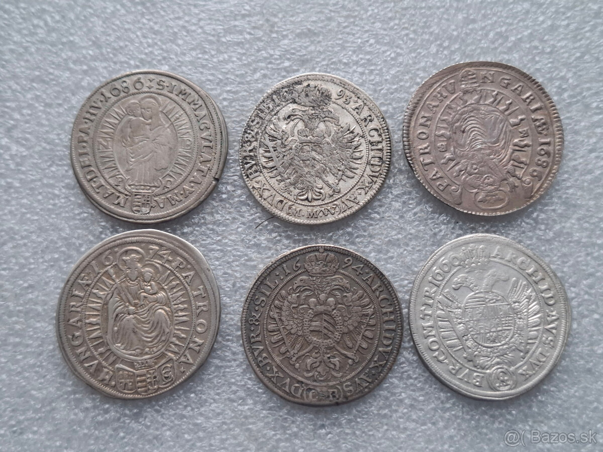 Mince Leopold I. Habsburgsky 1658 – 1705 - 3