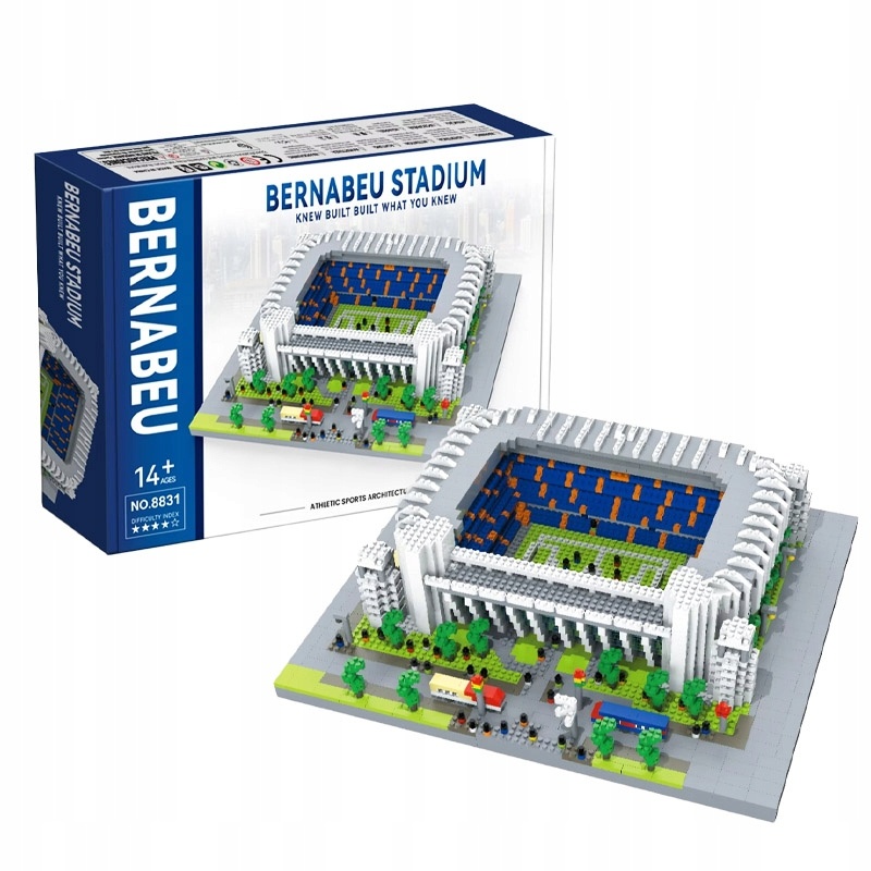 Futbalovy stadion Santiago Bernabeu-Real Madrid 3986 ks - 3