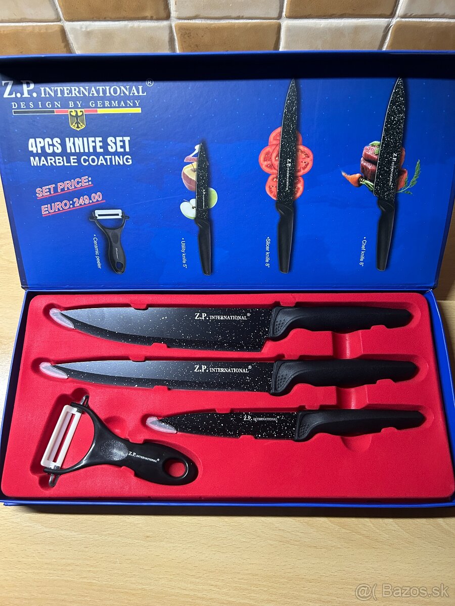 Keramické nože - sada - NOVÉ - 3