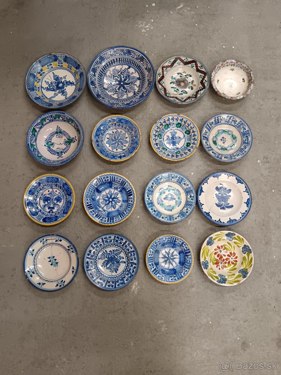 Zberateľské starožitné taniere - 3