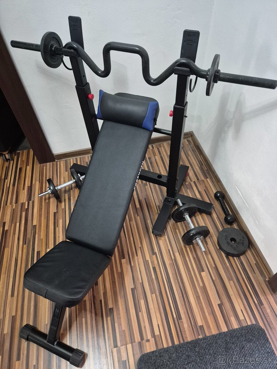 Multifunkčná lavička na cvičenie - 3