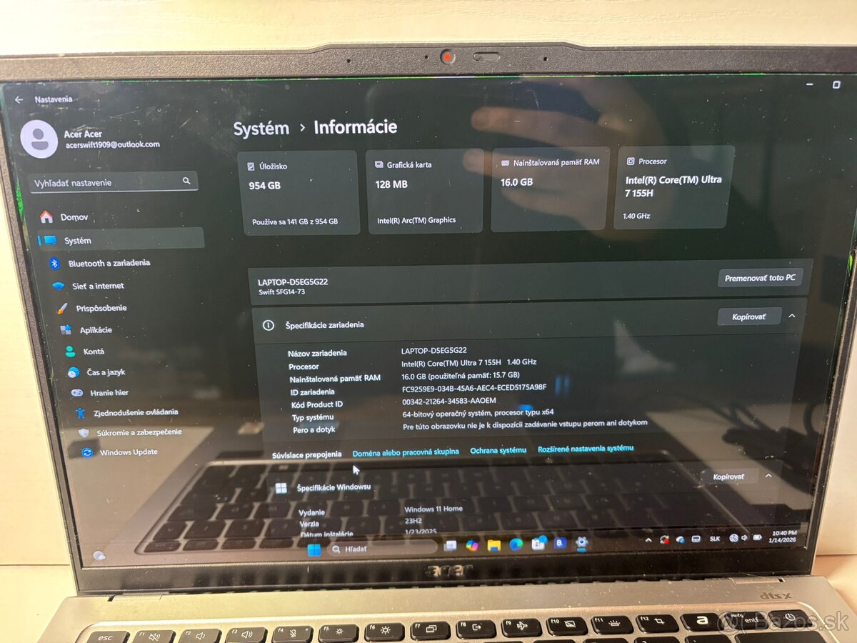 Acer Swift SFG14-73 - 3