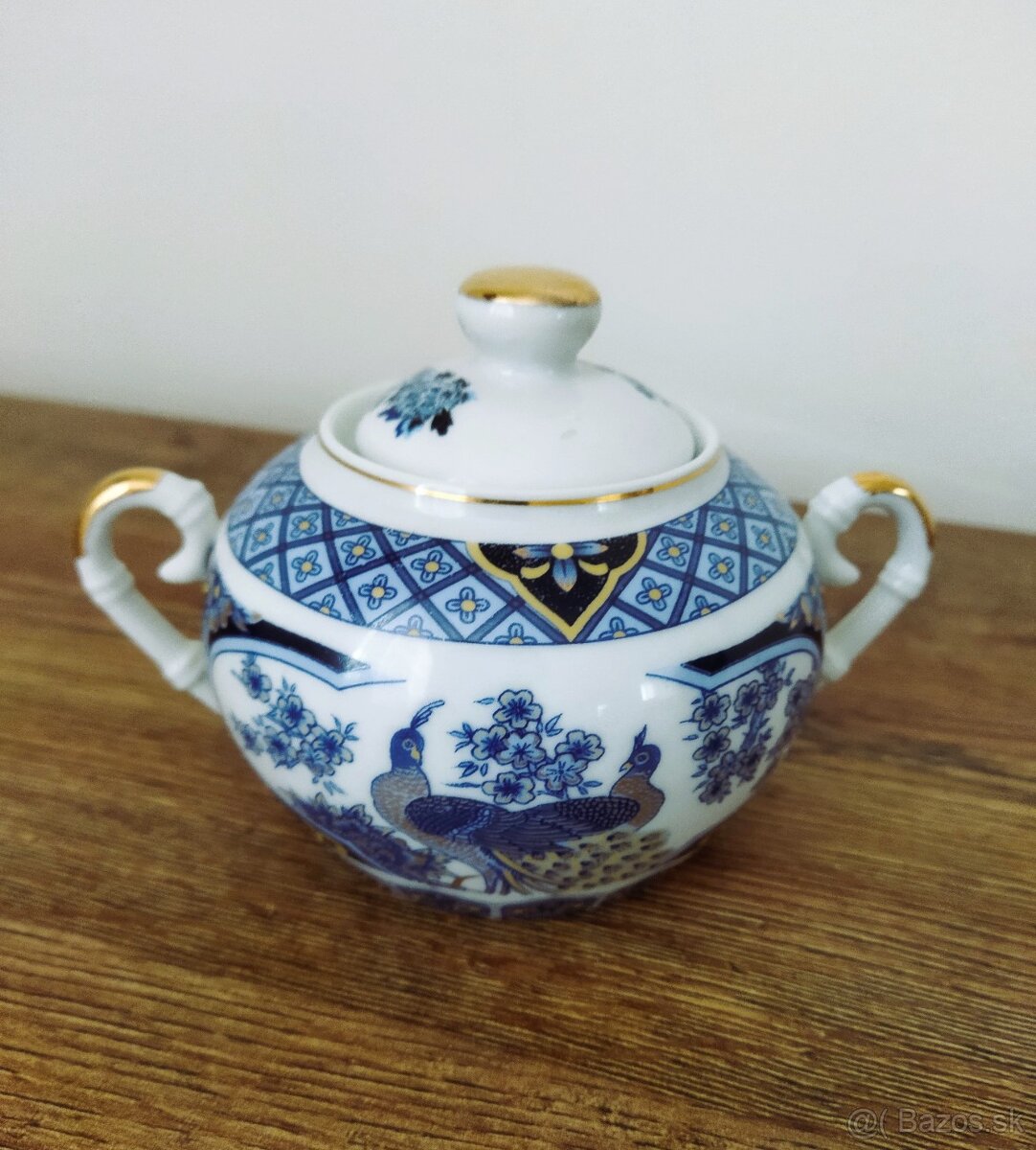 čínska cukornička, porcelán - 3