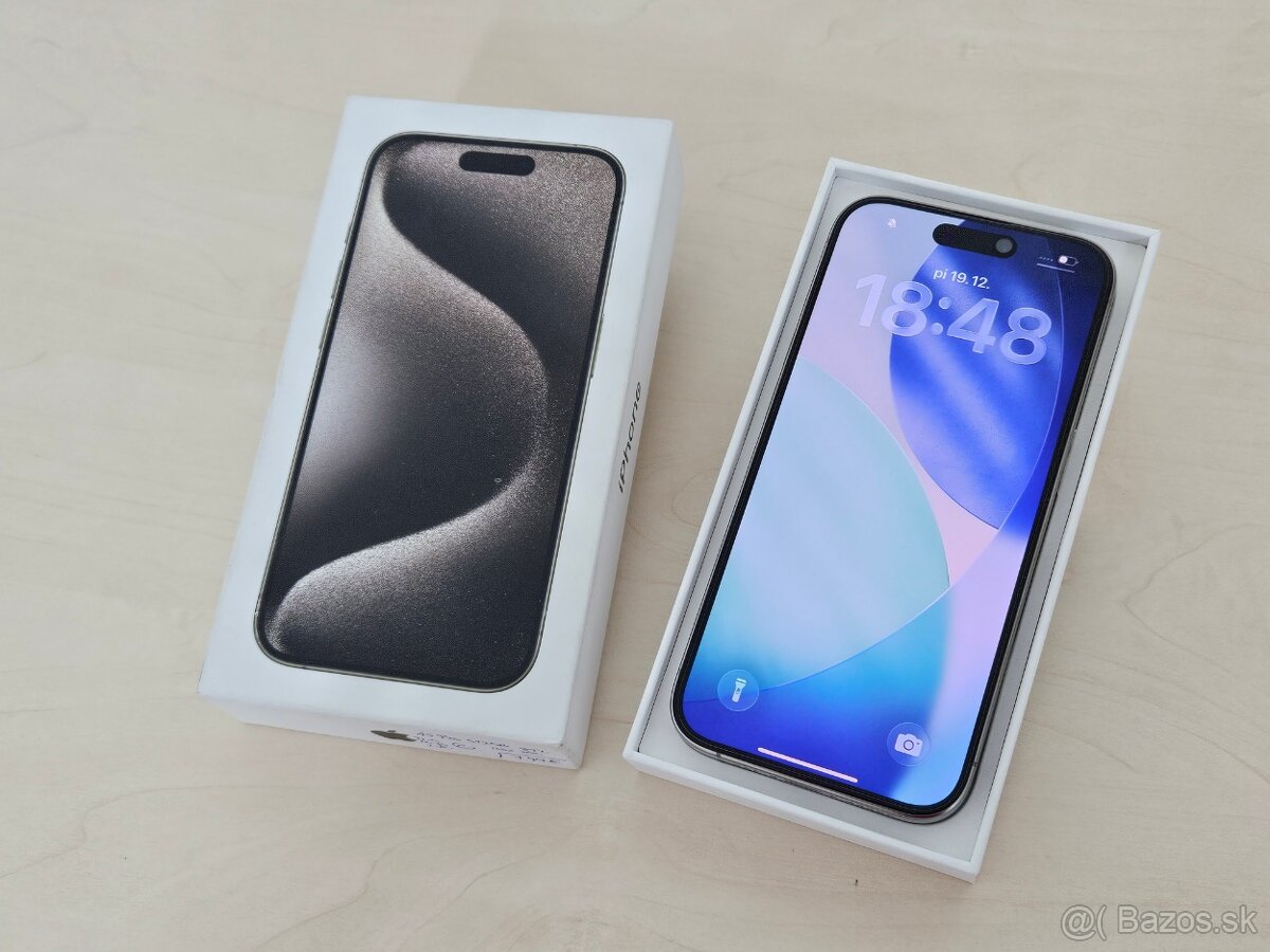 Apple iPhone 15 Pro 512GB Natural Titanium - 3