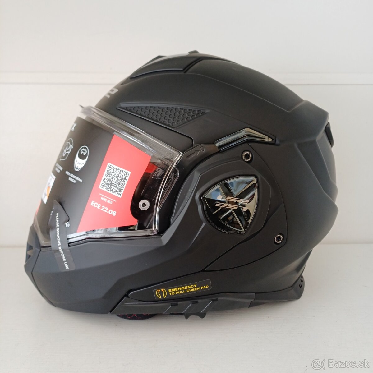 Silniční překlápěcí přilba LS2 Advant X SOLID - 3