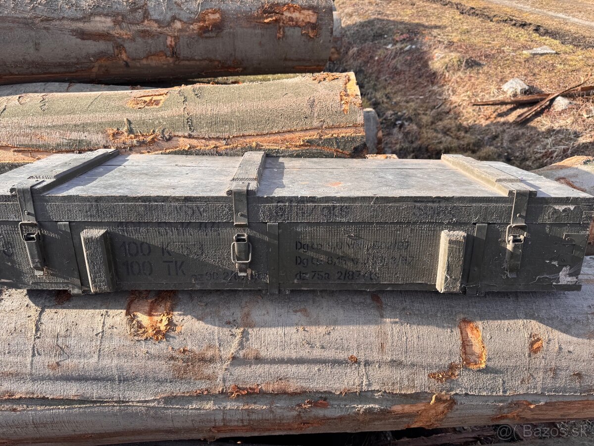 Vojenské bedničky - 3
