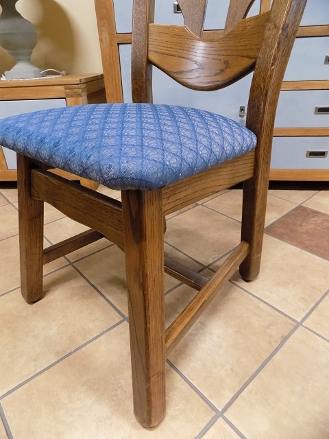 Jedálenské dubové stoličky 4 kusy - 3