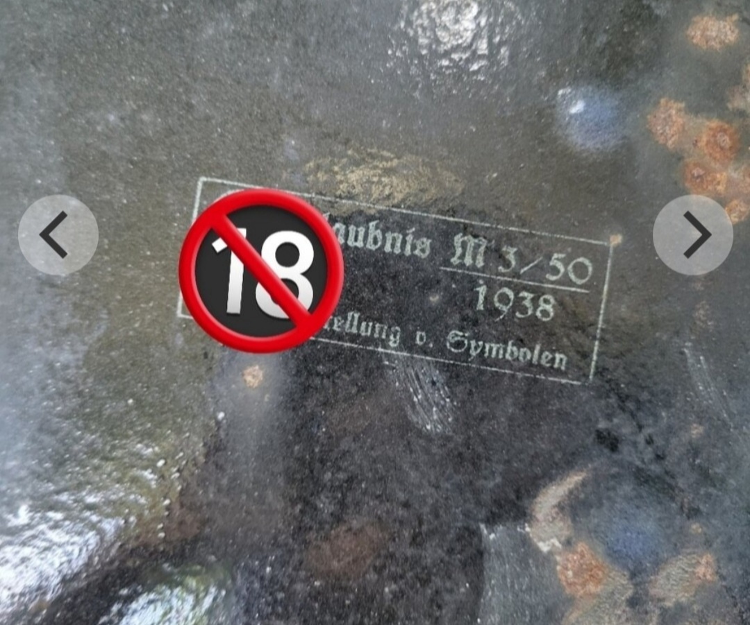 Smaltovana tabula cedula nacisticka.NSV NSDAP - 3