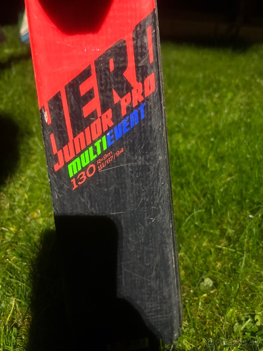 Predám lyže Rossignol Hero 130cm - 3