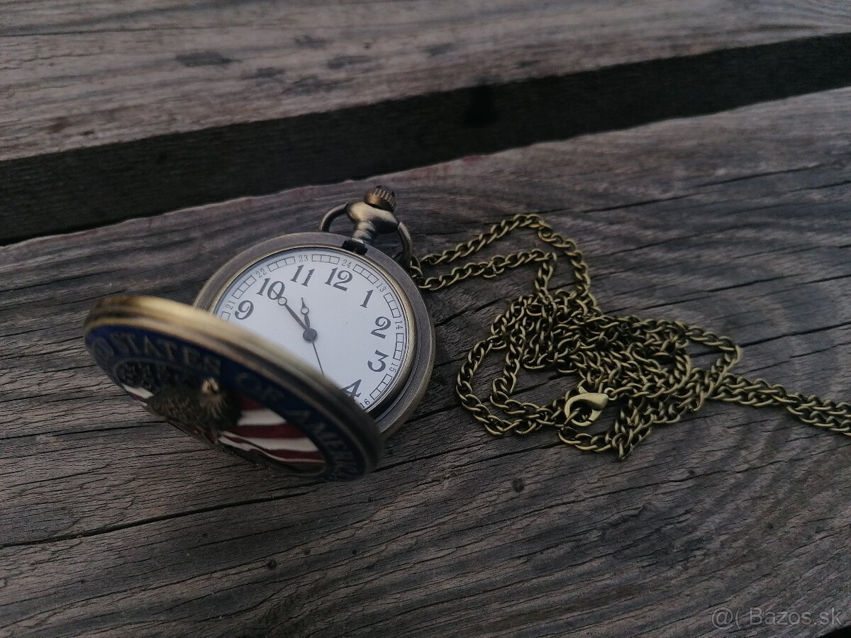 Orol- USA vreckové hodiny - 3