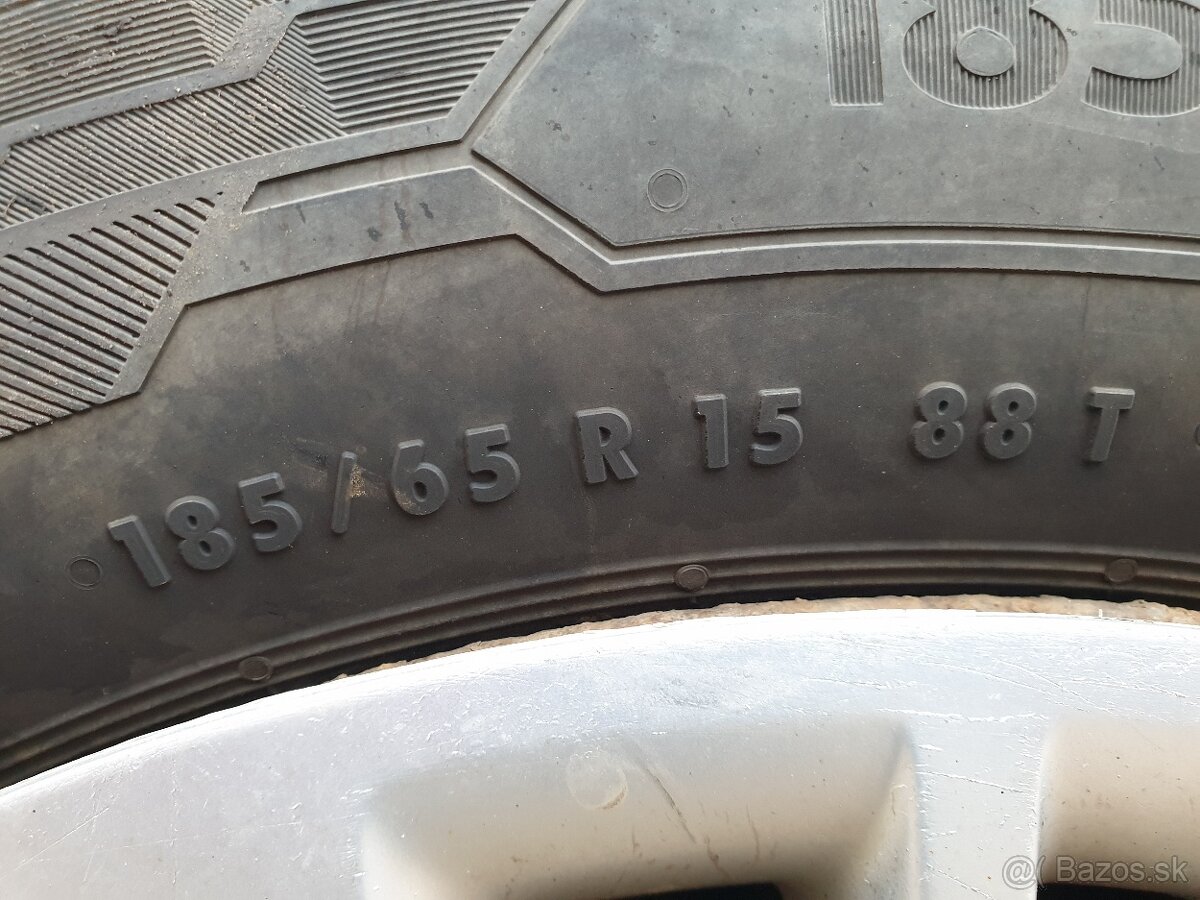 185/65R15 88T zimné pneumatiky 4.kusy - 3