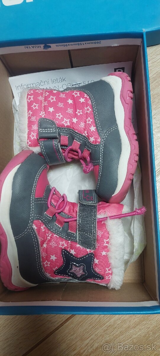 Zimné čižmy pre dievčatko 21 - 3