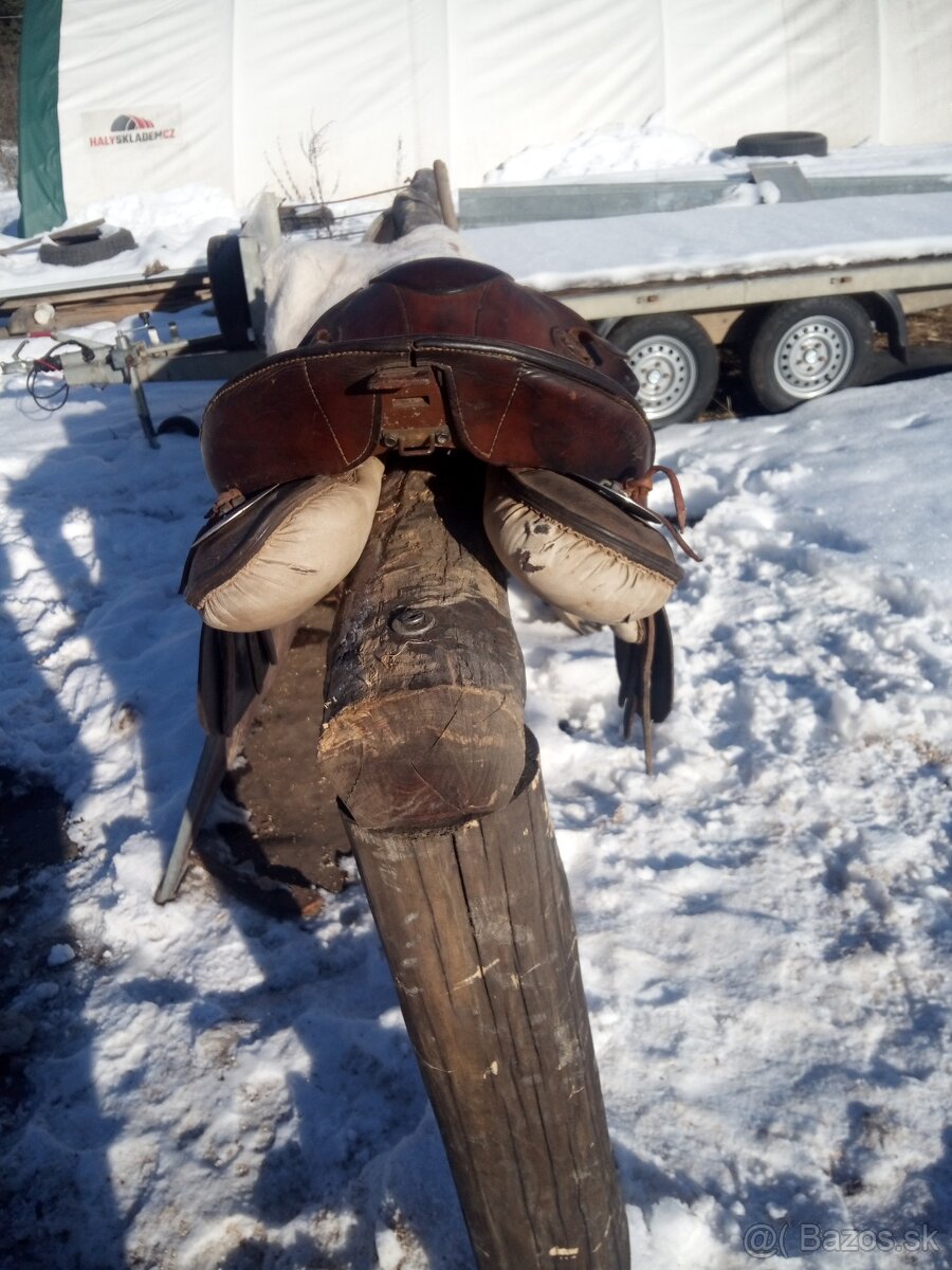 Vojenské sedlo 2 ks - 3