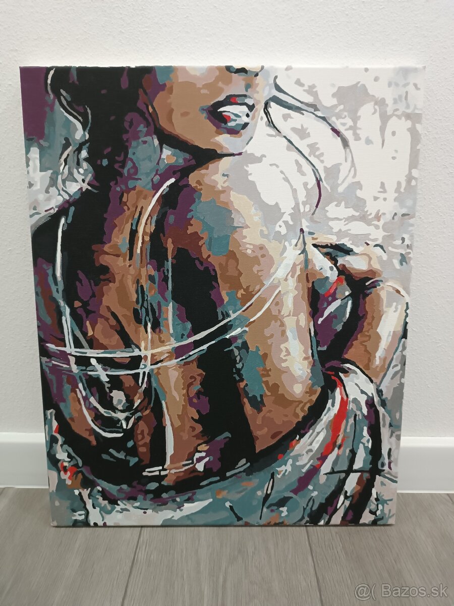 Ručne maľované obrazy 50x40 cm - 3