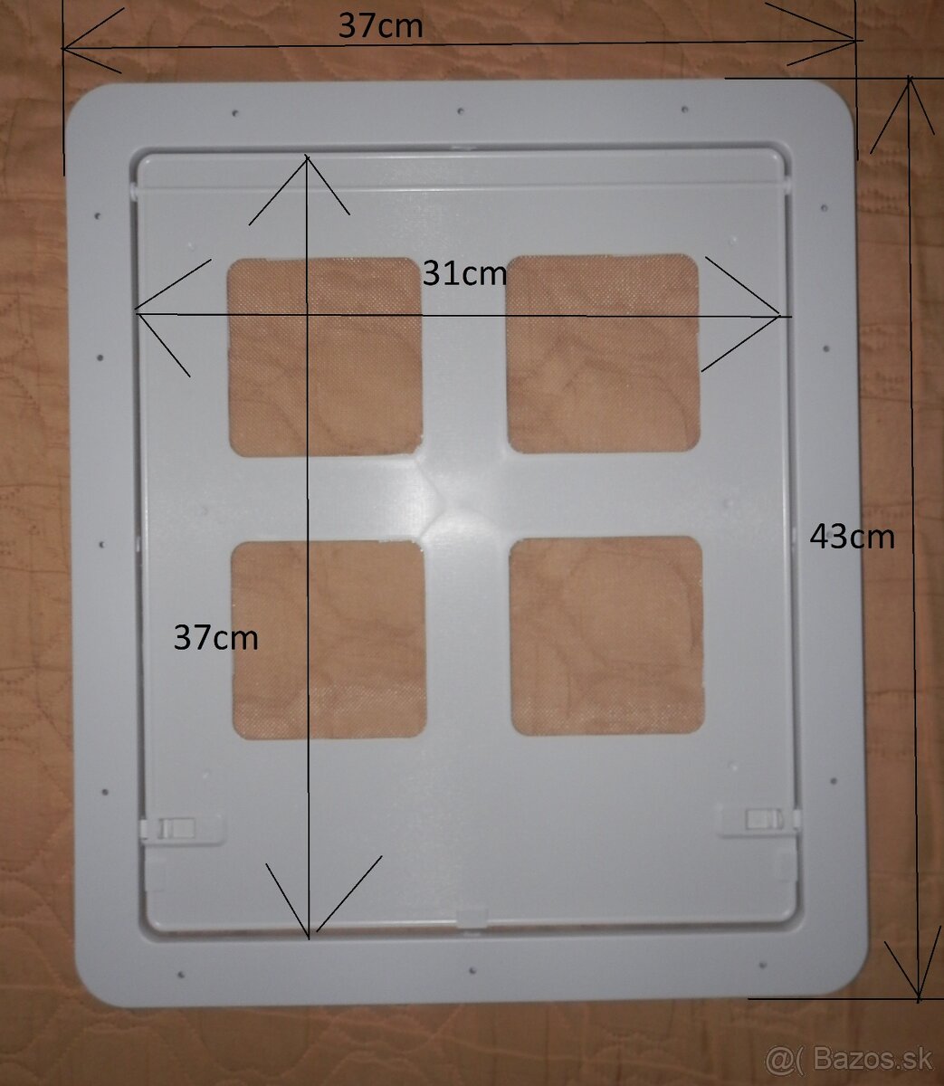 Dvere pre mačky alebo psy 36x43cm - 3