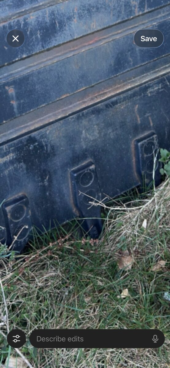 Lyžica/Rýpadlo JCB na minibager - 3