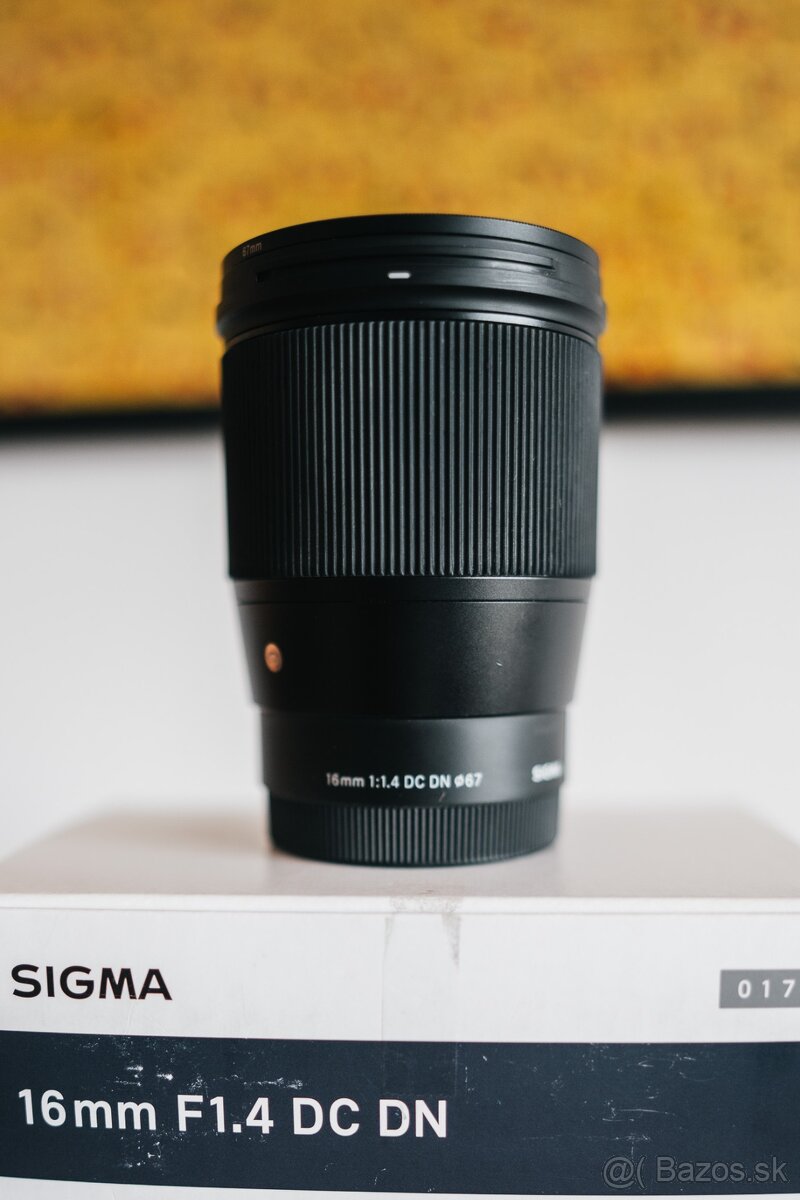 SIGMA 16mm f/1,4 DC DN Contemporary (Sony E) - 3