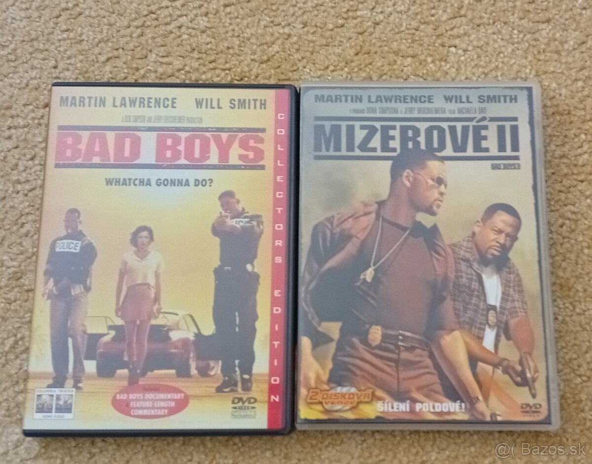 Dvd Návrat do budúcnosti, Saw , Bad boys - 3