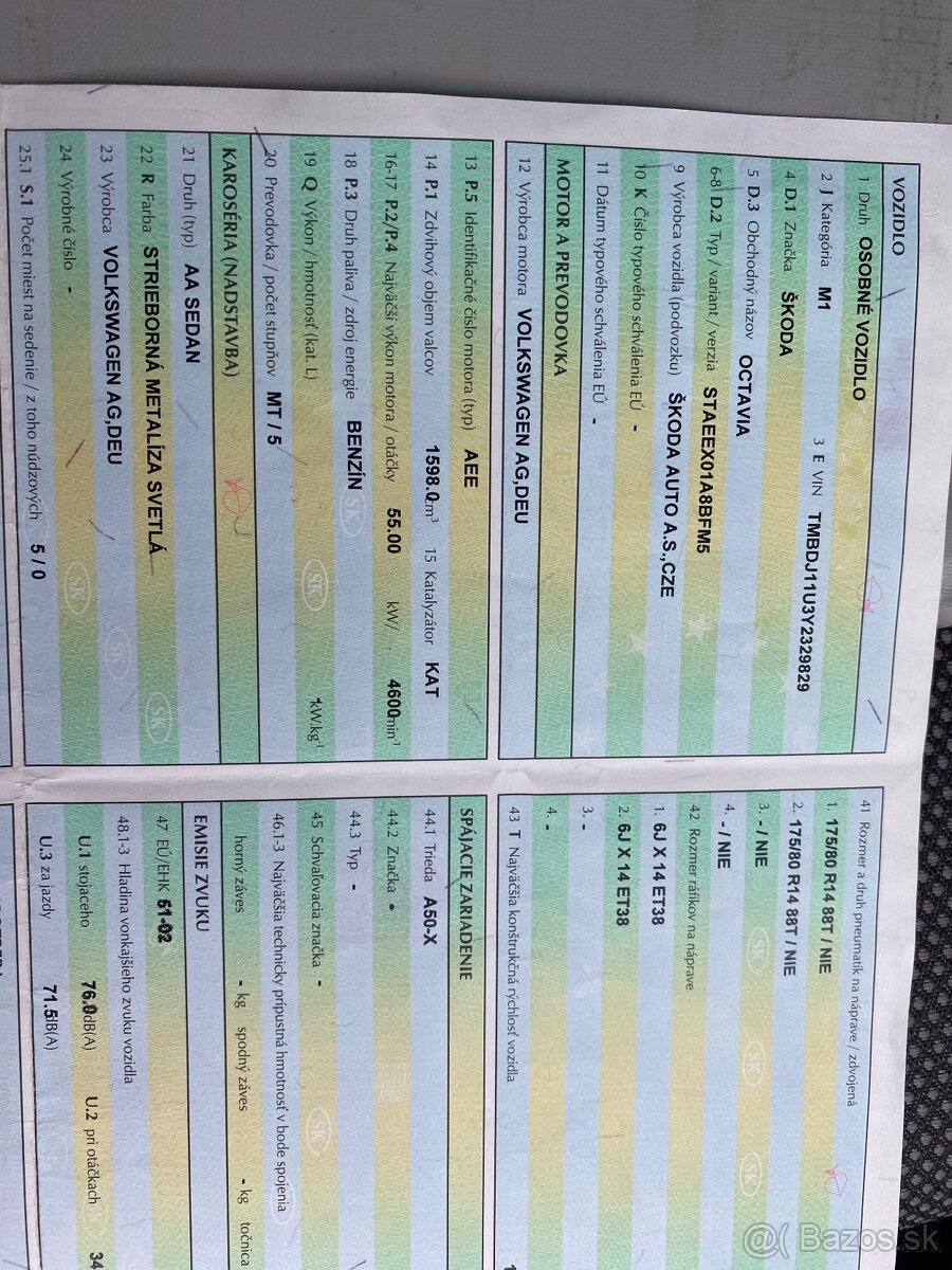 Predám motor 1,6 benzín prevodovku 5rychlostnu - 3