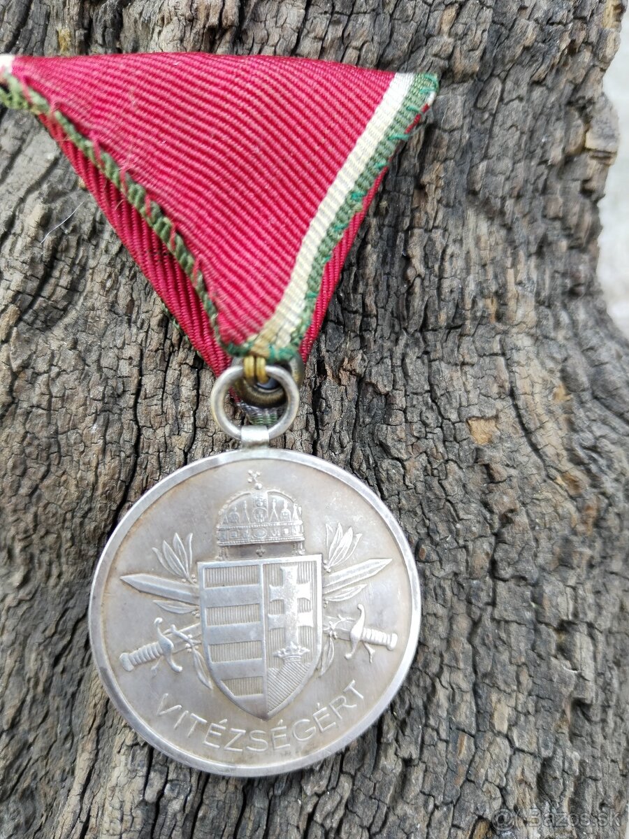 Vyz.- Madarské vyzn. HORTHY M.za statočnosť II.tr.RRR - 3