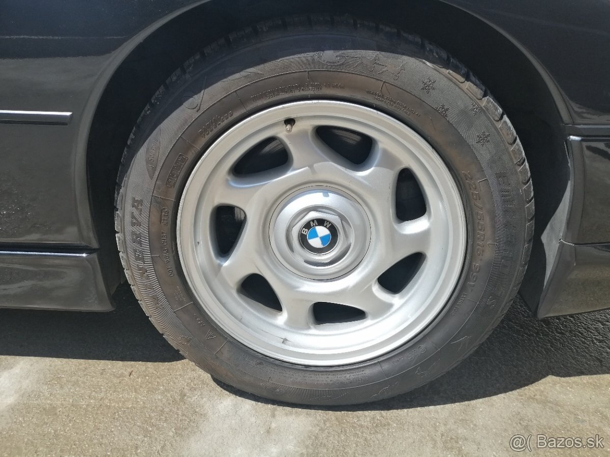 BMW Classic Turbine 225/55R16 5x120 + celoročné pneumatiky - 3