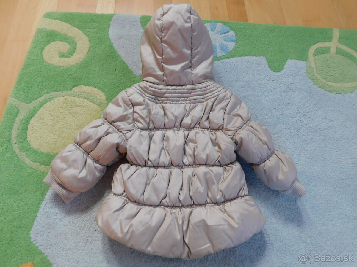 Teplá mačičková bunda Next 12-18 mes - 3