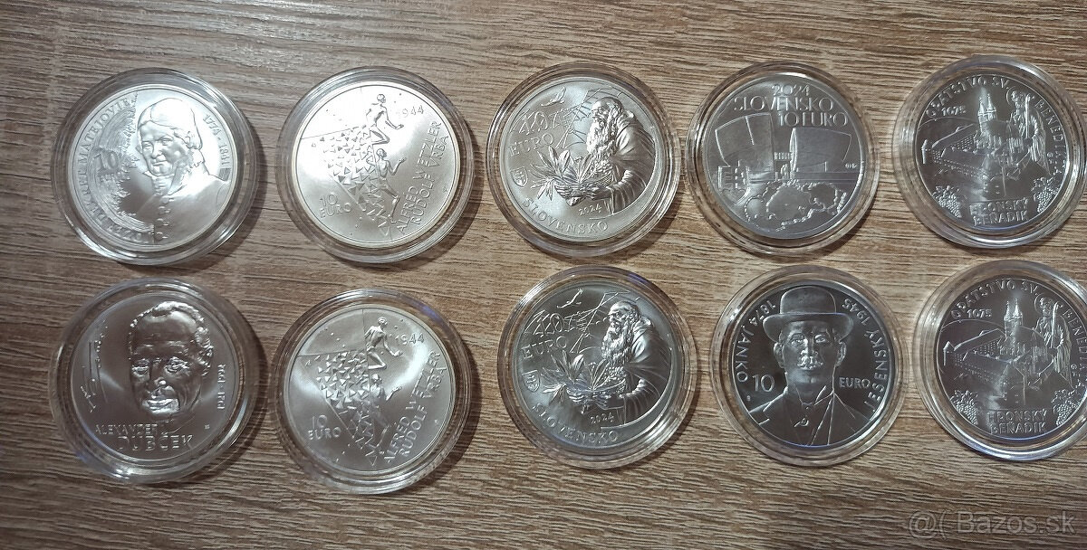 Slovenské strieborné zberateľské mince - 3