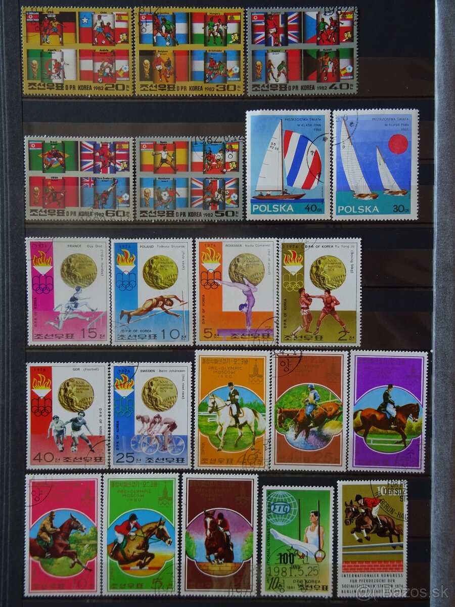 Pekná zbierka známok ŠPORT 2 - 3