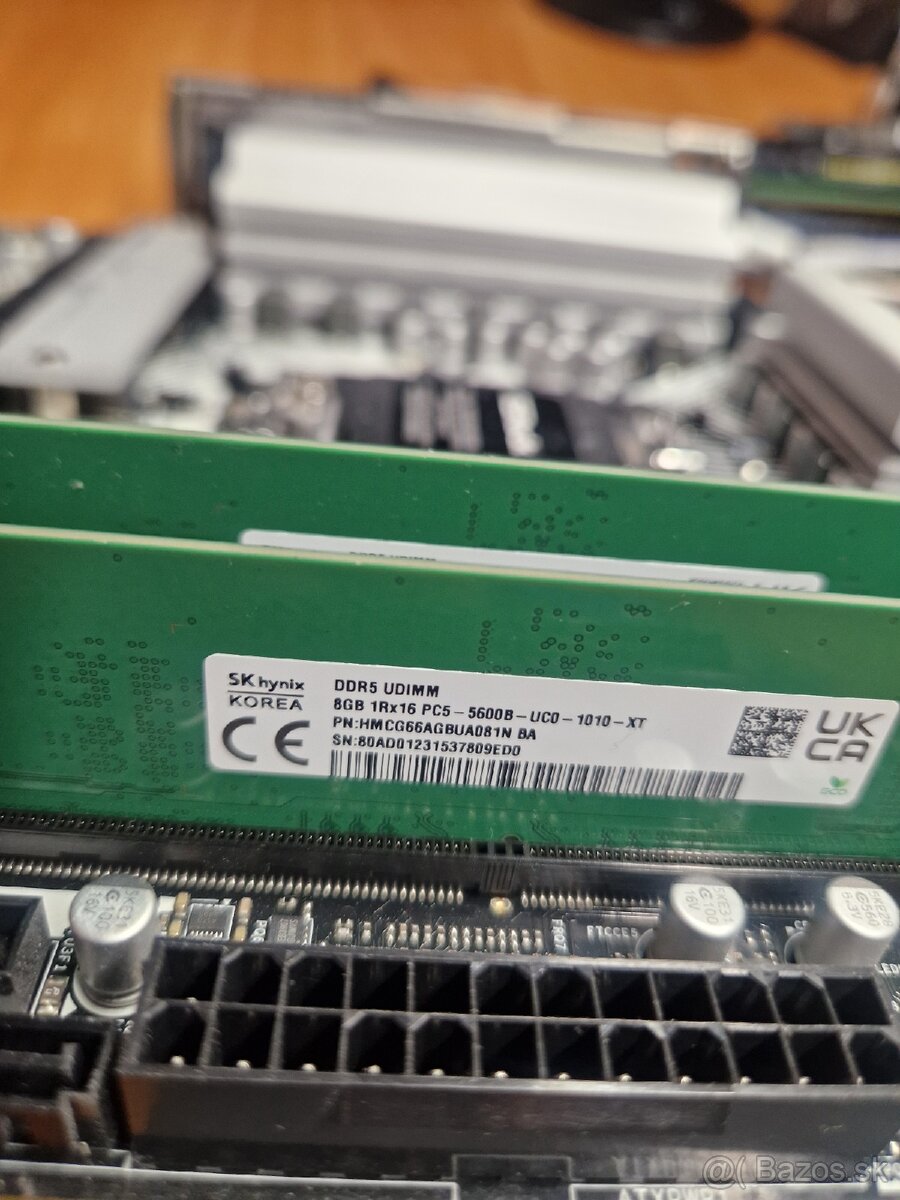 Predam zakladnu dosku am5+ramky ddr5 2x8 gb -nové - 3